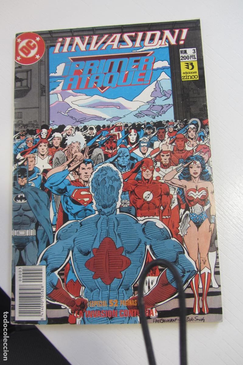 C&oacute;mics: INVASION N&ordm; 3 - EDICIONES ZINCO BUEN ESTADO arx184