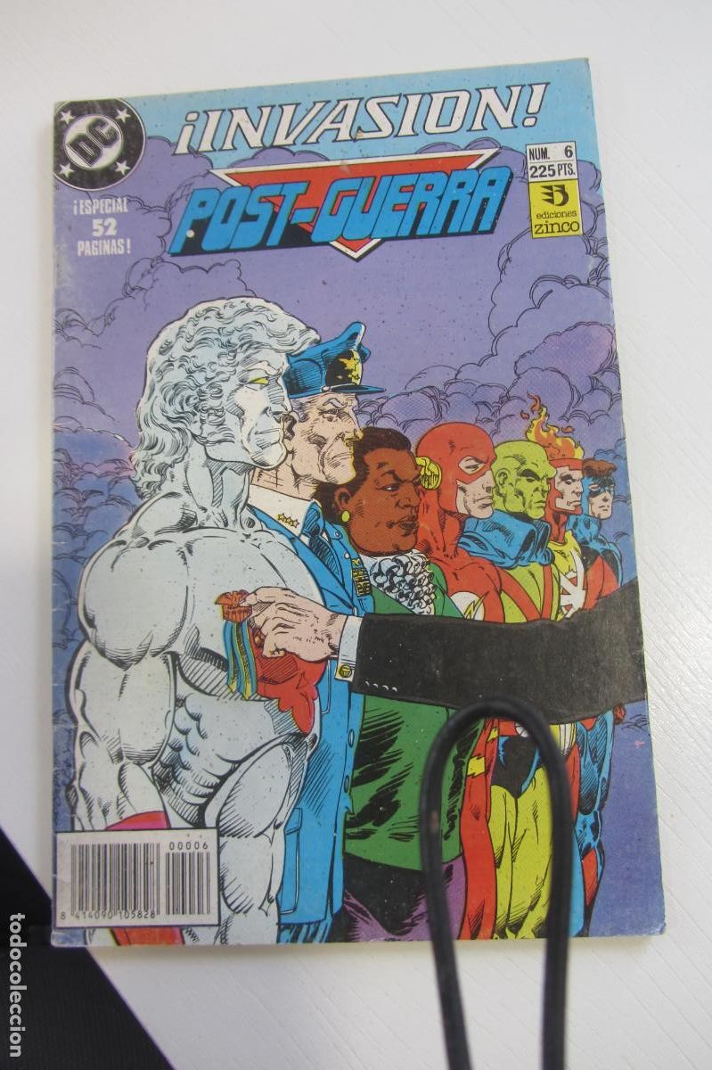 C&oacute;mics: INVASI&Oacute;N 6. POST-GUERRA , 1990 ZINCO BUEN ESTADO arx184