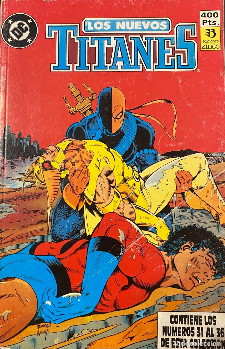 C&oacute;mics: LOS NUEVOS TITANES - Tomo Retapado n&uacute;meros 31, 32, 33, 34, 35 y 36 (Zinco)