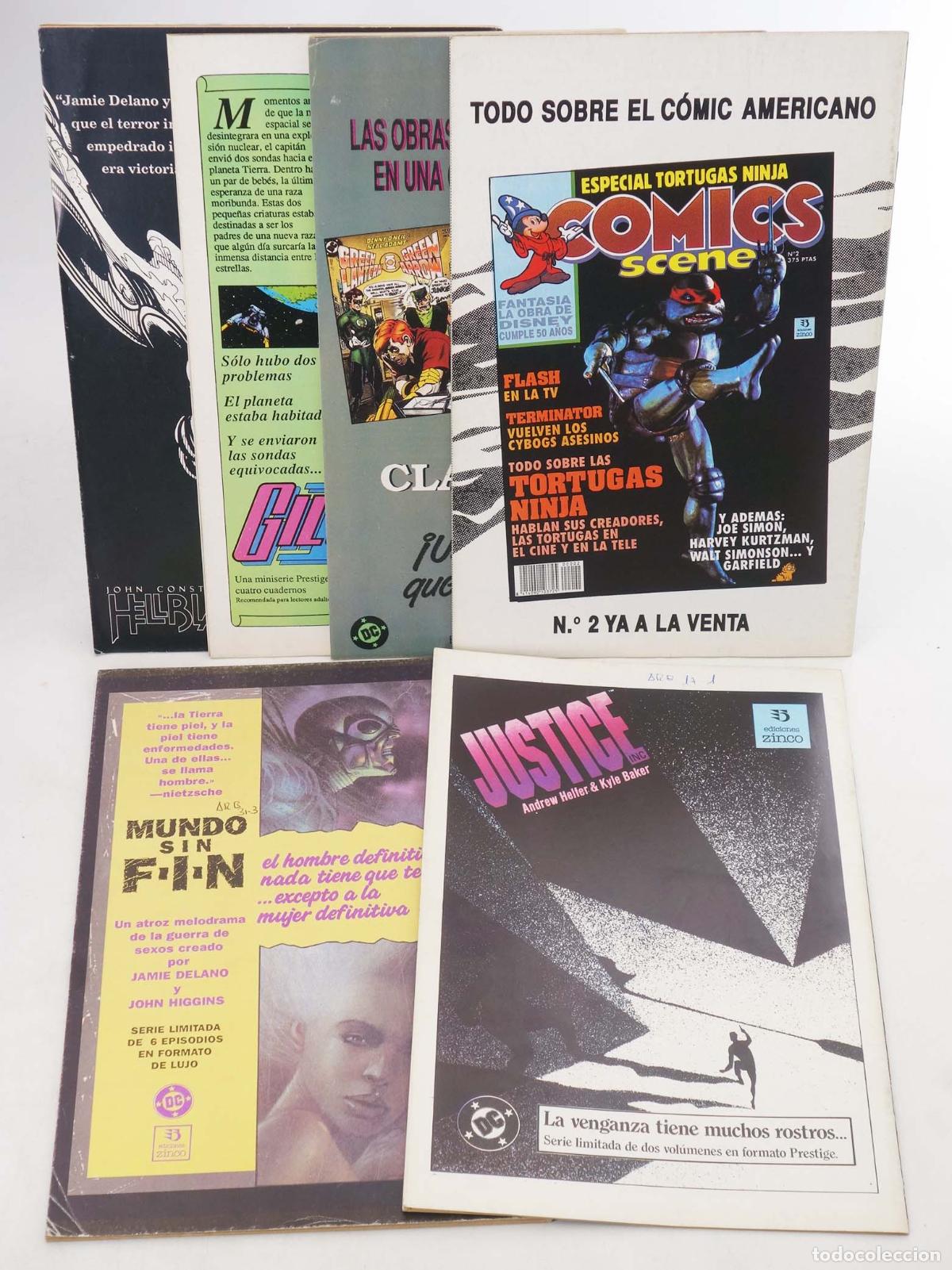 C&oacute;mics: HELLBLAZER 1 A 5. M&Aacute;S EXTRA COMPLETA. Zinco, 1990 - Foto 2