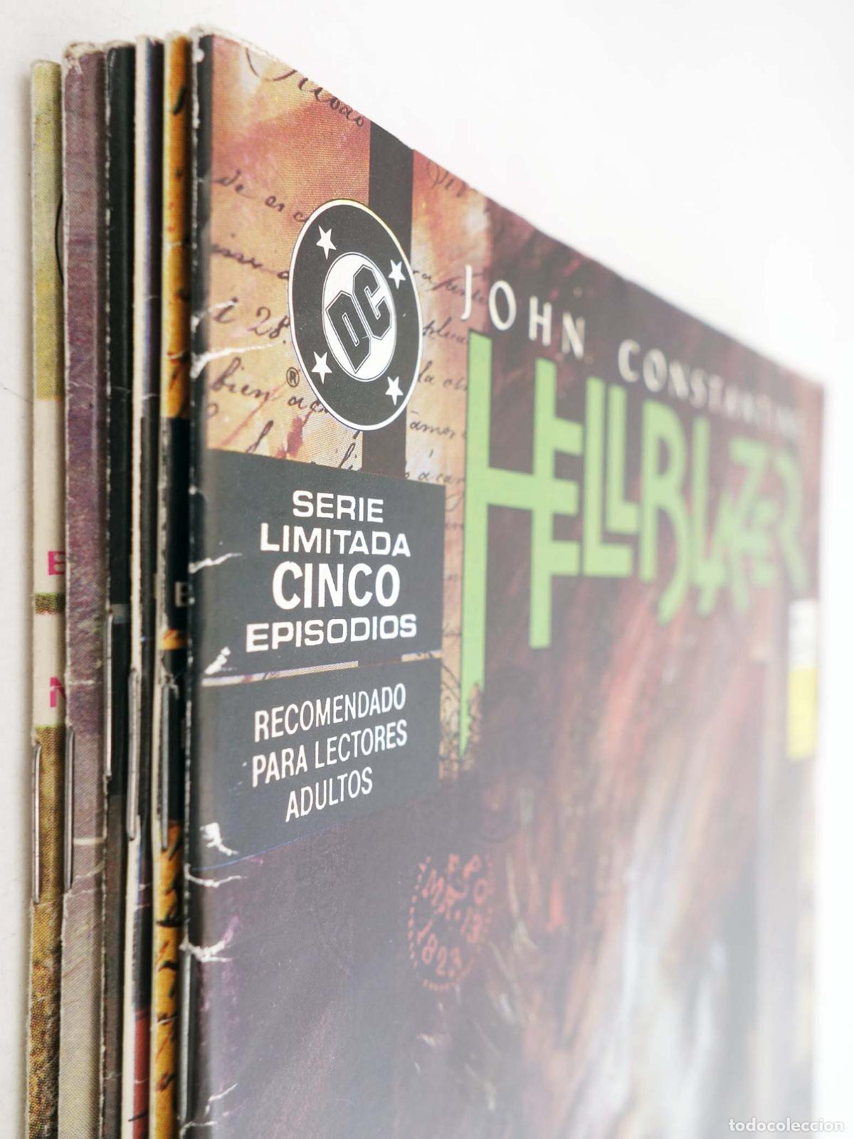 C&oacute;mics: HELLBLAZER 1 A 5. M&Aacute;S EXTRA COMPLETA. Zinco, 1990 - Foto 4