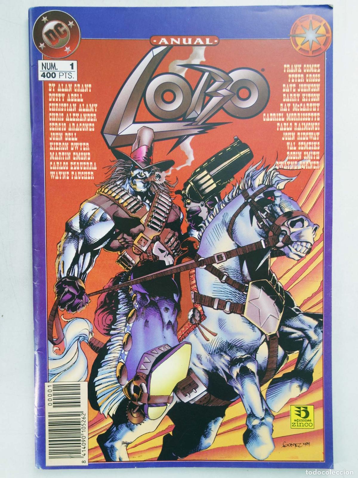 C&oacute;mics: LOBO ANUAL ELSEWORLDS 1 (Vvaa) Zinco, 1994