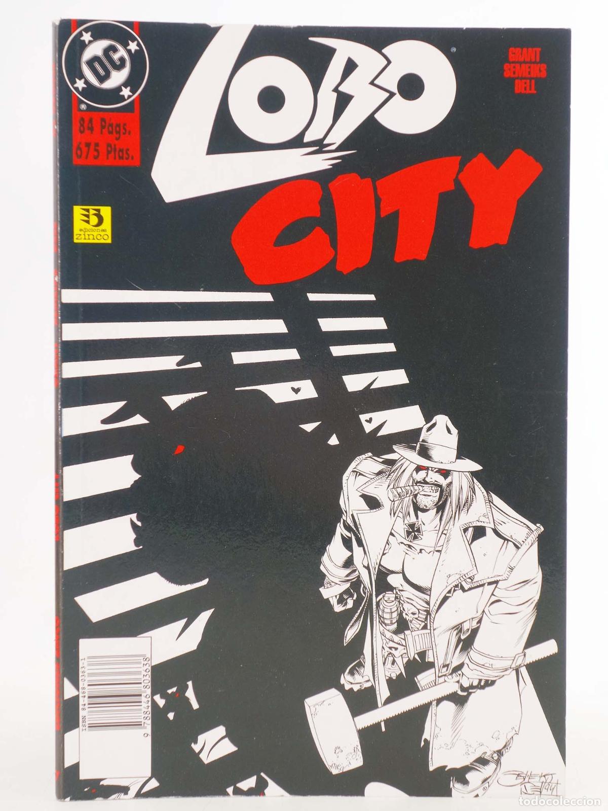 C&oacute;mics: LOBO VOL. 2 5 (Alan Grant) Zinco, 1995