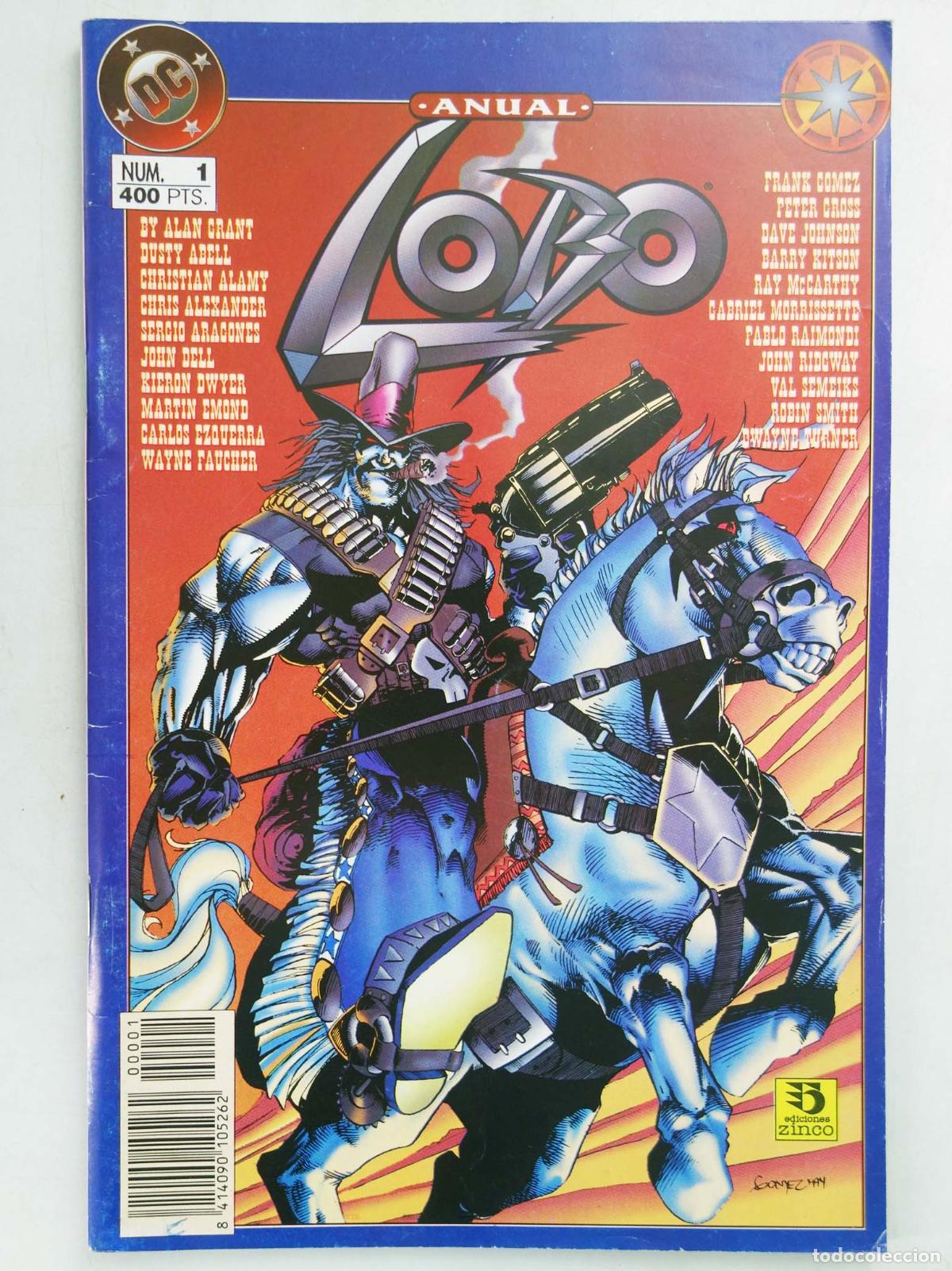 C&oacute;mics: LOBO ANUAL ELSEWORLDS 1 (Vvaa) Zinco, 1994