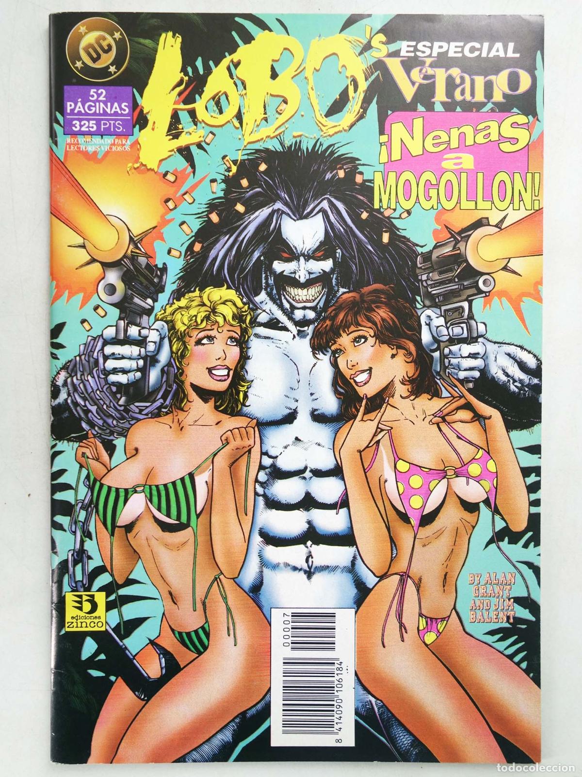 C&oacute;mics: LOBO ESPECIAL VERANO NENAS A MOGOLL&Oacute;N (Alan Grant) Zinco, 1995