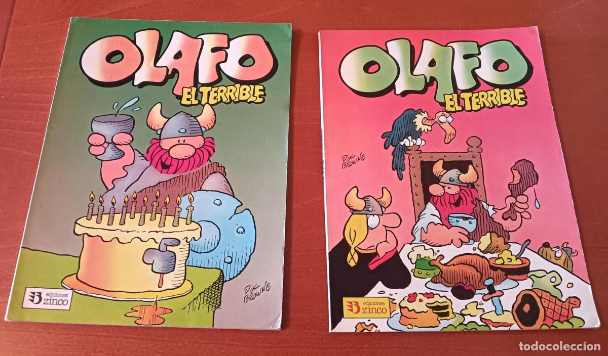C&oacute;mics: OLAFO EL TERRIBLE Completa 2 N&ordm;. Ediciones Zinco