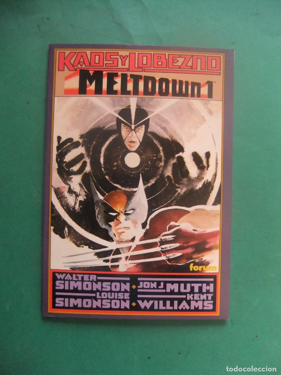 C&oacute;mics: KAOS Y LOBEZNO MELTDOWN 1 TOMO PRESTIGIO ZINCO