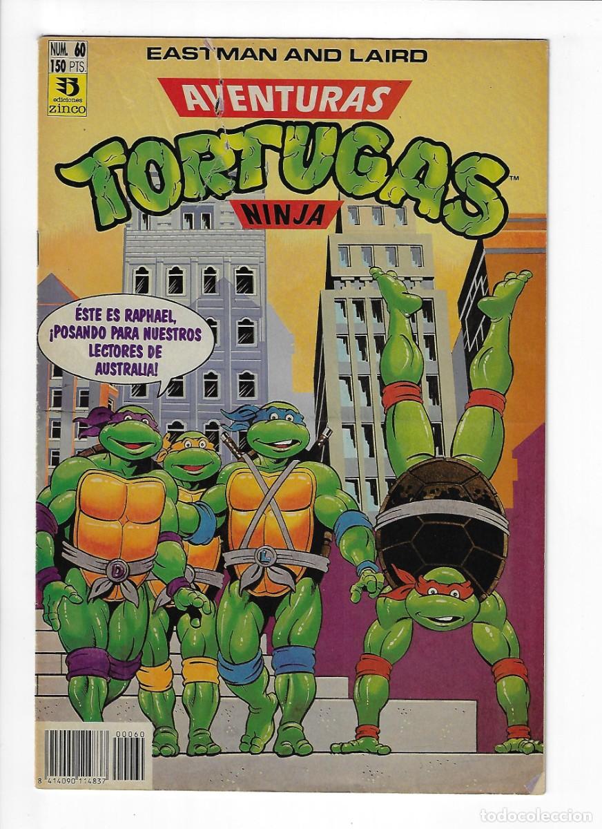 C&oacute;mics: Zinco. Tortugas ninja. Aventuras. 60. - Foto 1