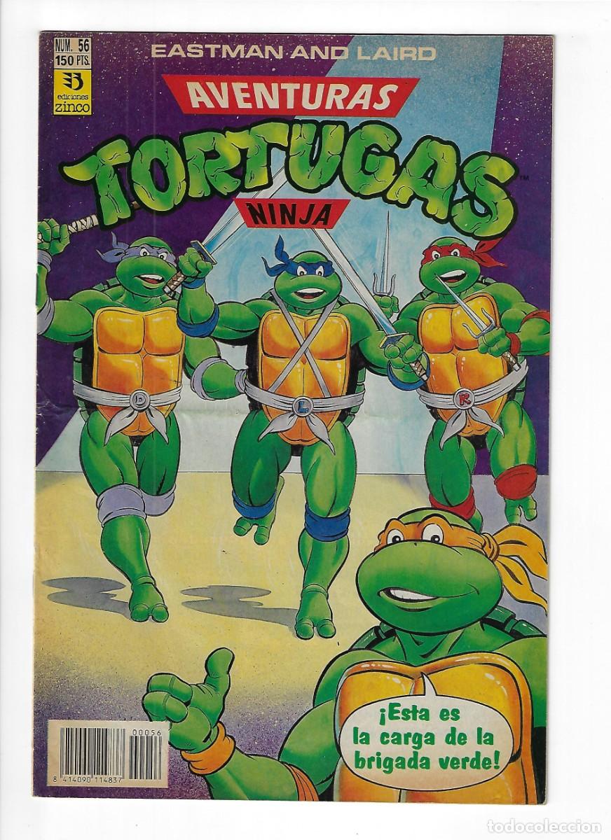 Comics : Zinco. Tortugas ninja. Aventuras. 56