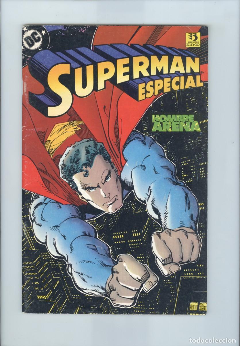 C&oacute;mics: Zinco. Superm&aacute;n. Especial hombre arena.
