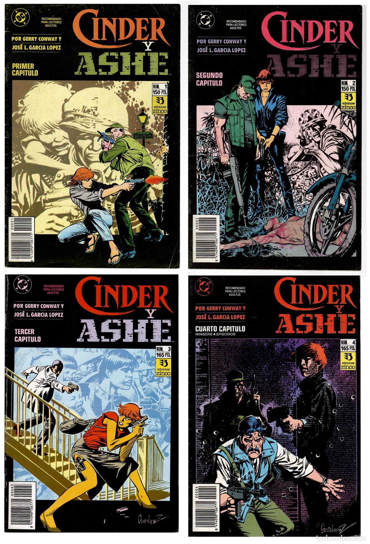 C&oacute;mics: Comic Cinder y Ashe: Completa, 4 numeros - Ediciones Zinco