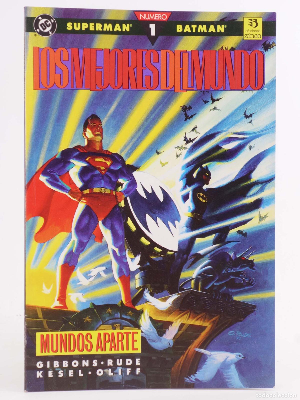 C&oacute;mics: SUPERMAN BATMAN: LOS MEJORES DEL MUNDO 1 (Vvaa) Zinco, 1991