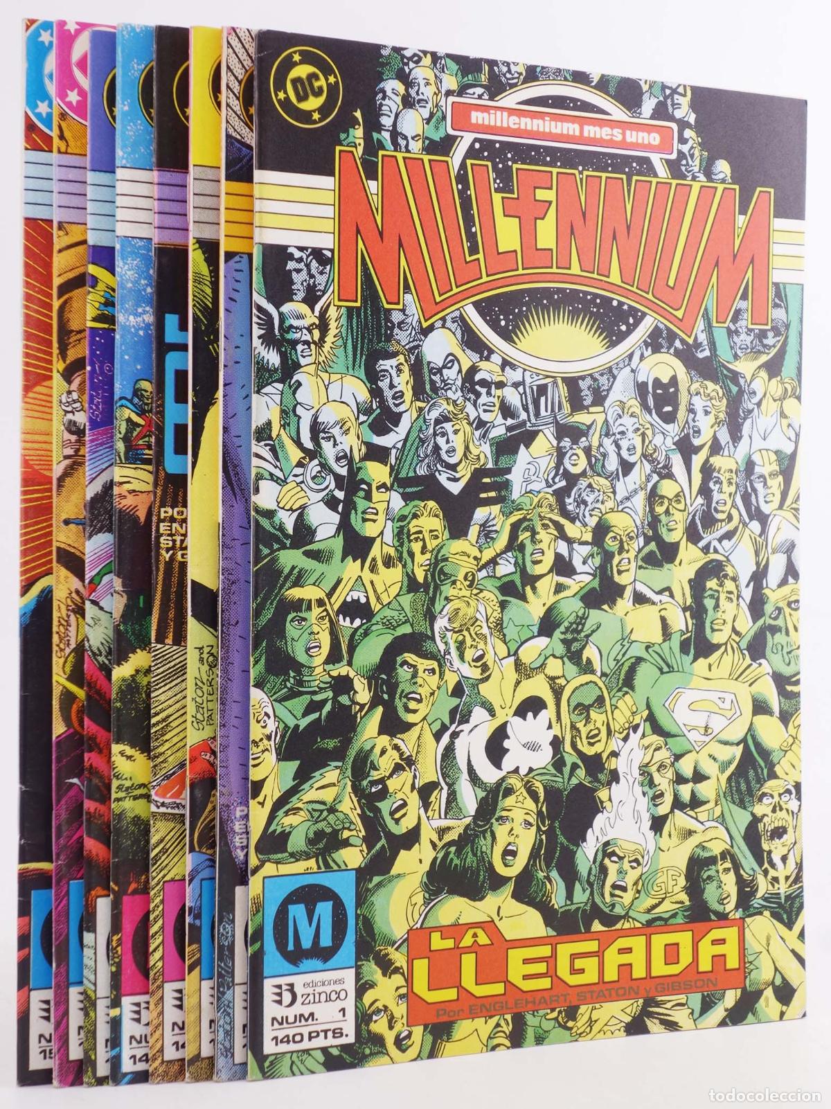 C&oacute;mics: MILLENIUM 1 A 8. COMPLETA. Zinco, 1988