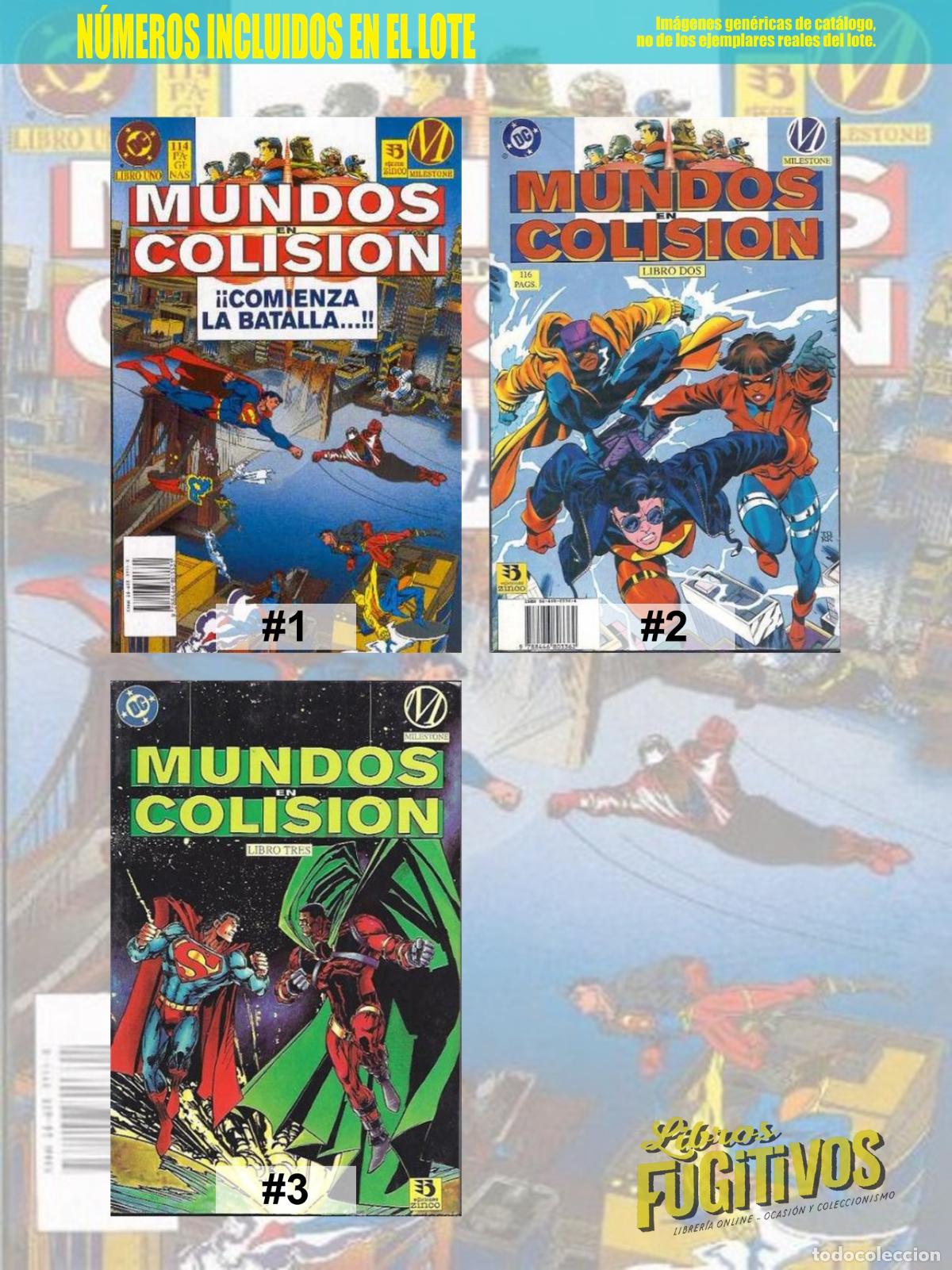 C&oacute;mics: MUNDOS EN COLISION 1 A 3. COMPLETA. Zinco, 1995 - Foto 3