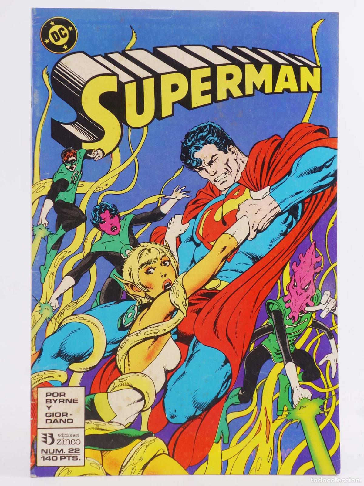 C&oacute;mics: SUPERMAN 22 (John Byrne/Dick Giordano) Zinco, 1988
