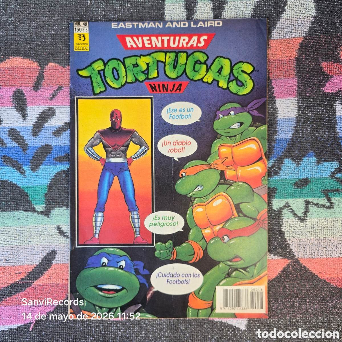 C&oacute;mics: AVENTURAS TORTUGAS NINJA 48 (EASTMAN AND LAIRE) (ZINCO)