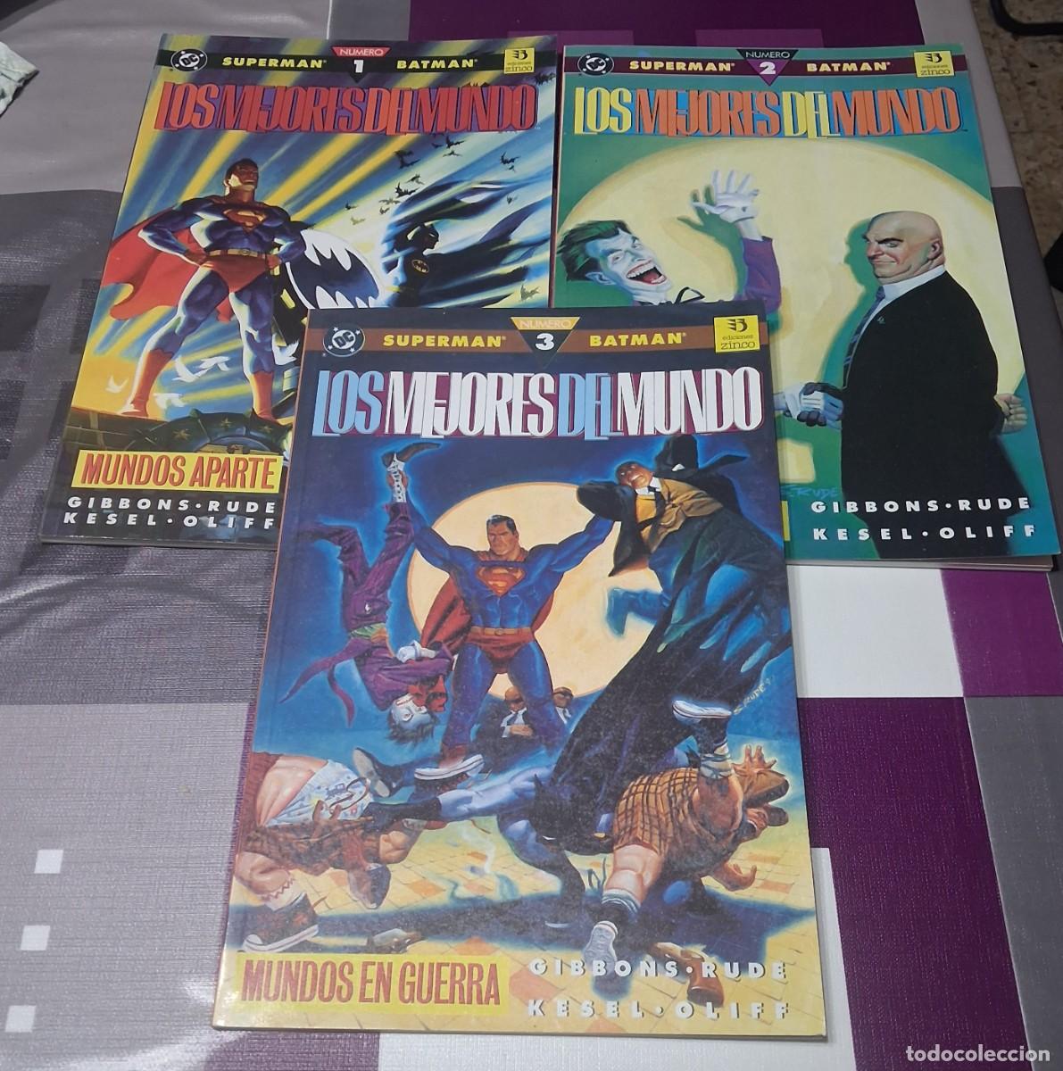 C&oacute;mics: Batman y Superman. Los mejores del mundo. Completa. Zinco