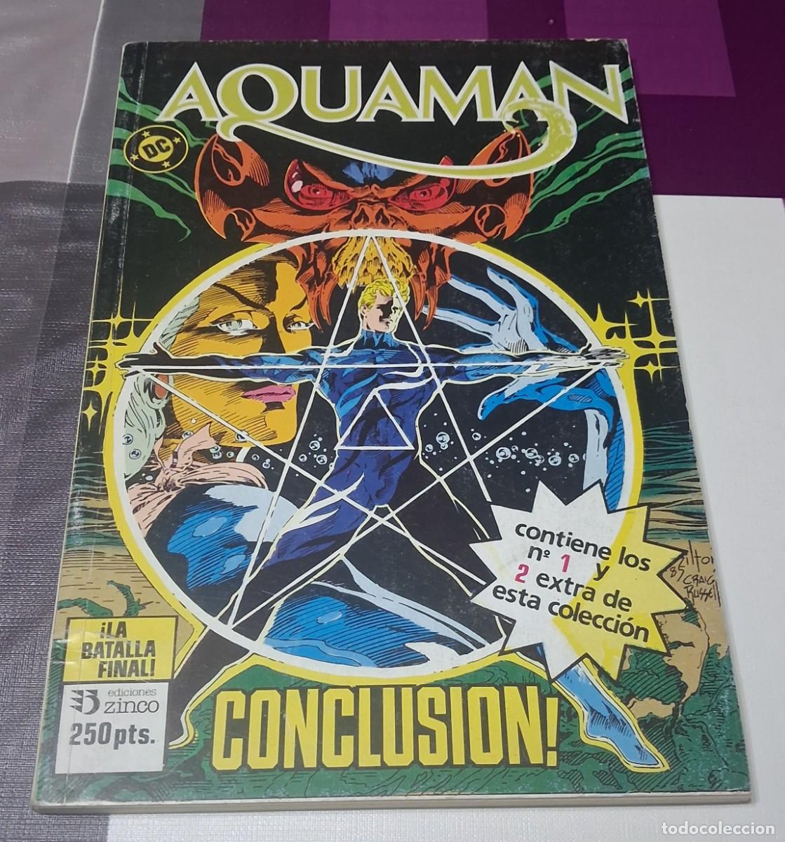 C&oacute;mics: Aquaman. Retapado. Zinco