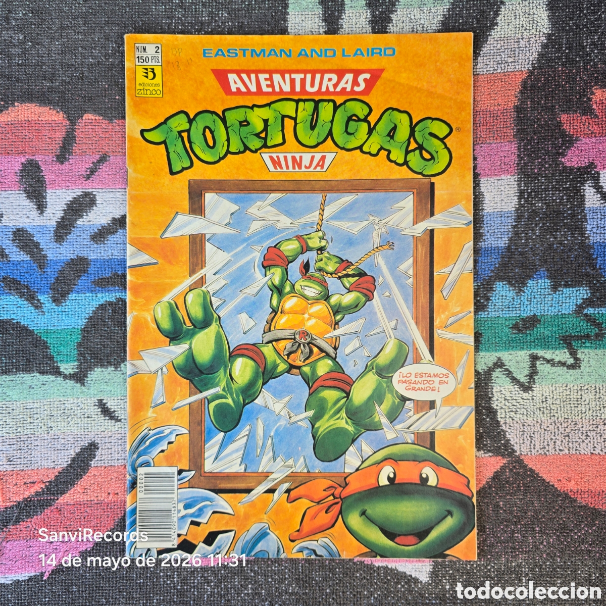 C&oacute;mics: AVENTURAS TORTUGAS NINJA 2 (EASTMAN AND LAIRE) (ZINCO)