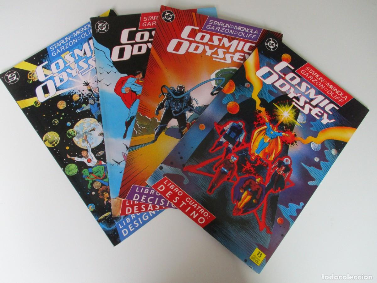 C&oacute;mics: COSMIC ODYSSEY (1989, ZINCO) COSMIC ODYSSEY 1-XII-1989 a 2-III-1990 4 n&uacute;meros