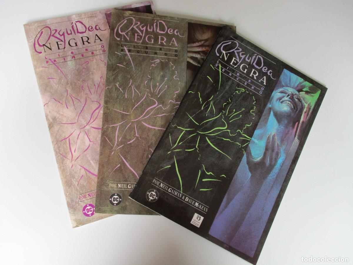 C&oacute;mics: ORQUIDEA NEGRA (1990, ZINCO) ORQUIDEA NEGRA 1990 3 n&uacute;meros