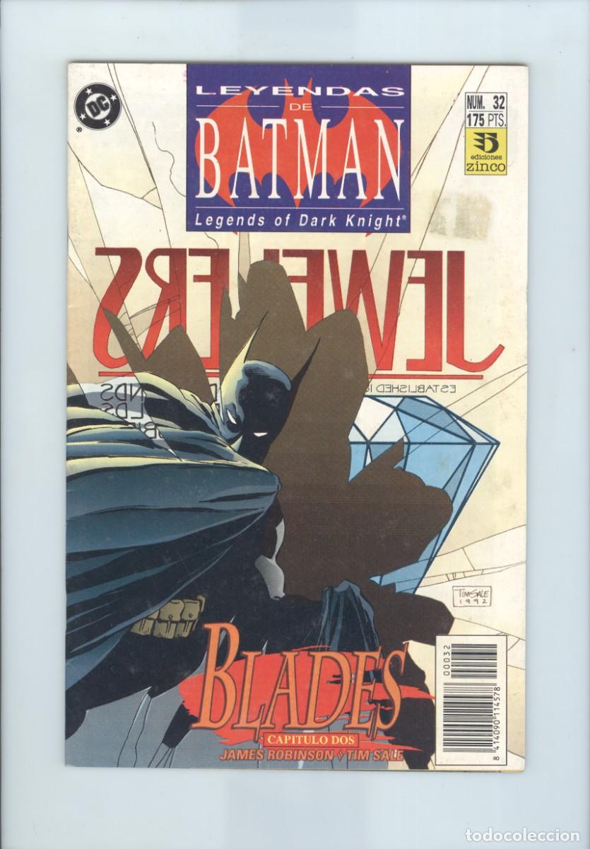 Comics: Zinco. Leyendas de Batman. 32.