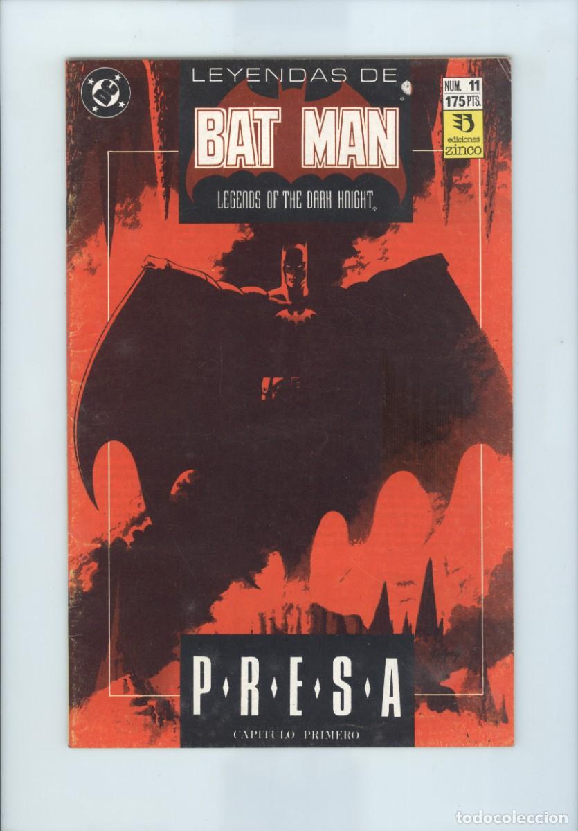 Comics: Zinco. Leyendas de Batman. 11.