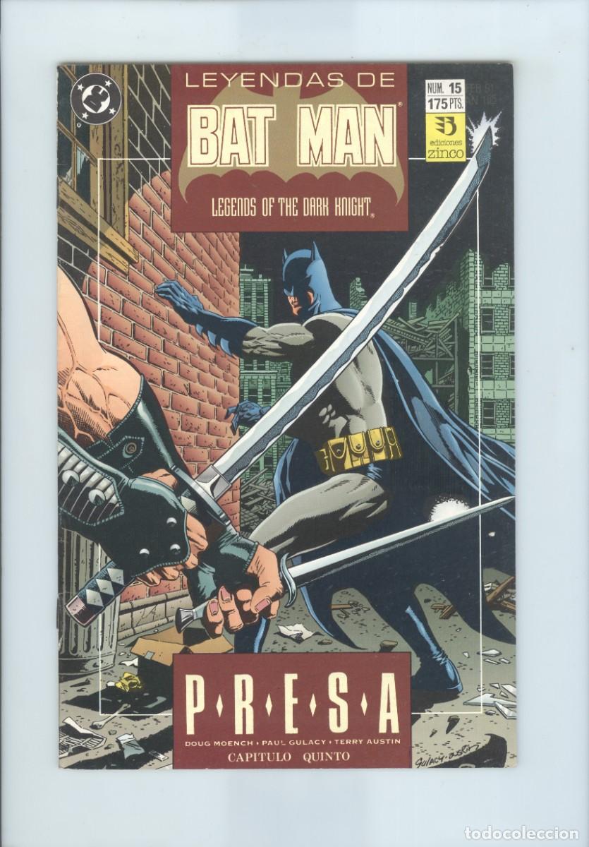 Comics: Zinco. Leyendas de Batman. 15.