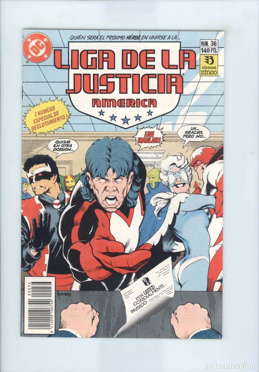 Comics : Zinco. Liga de la justicia. Am&eacute;rica. 36.