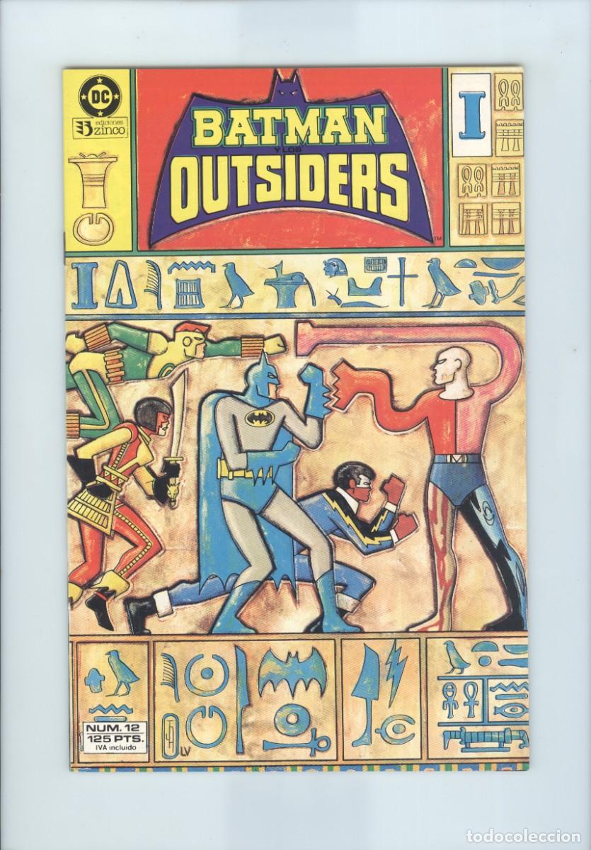 Comics: Zinco. Batman y los outsiders. 12.