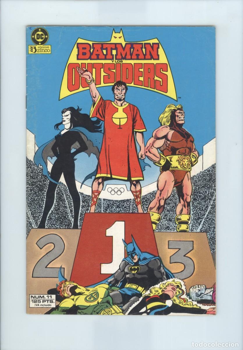 Comics: Zinco. Batman y los outsiders. 11.