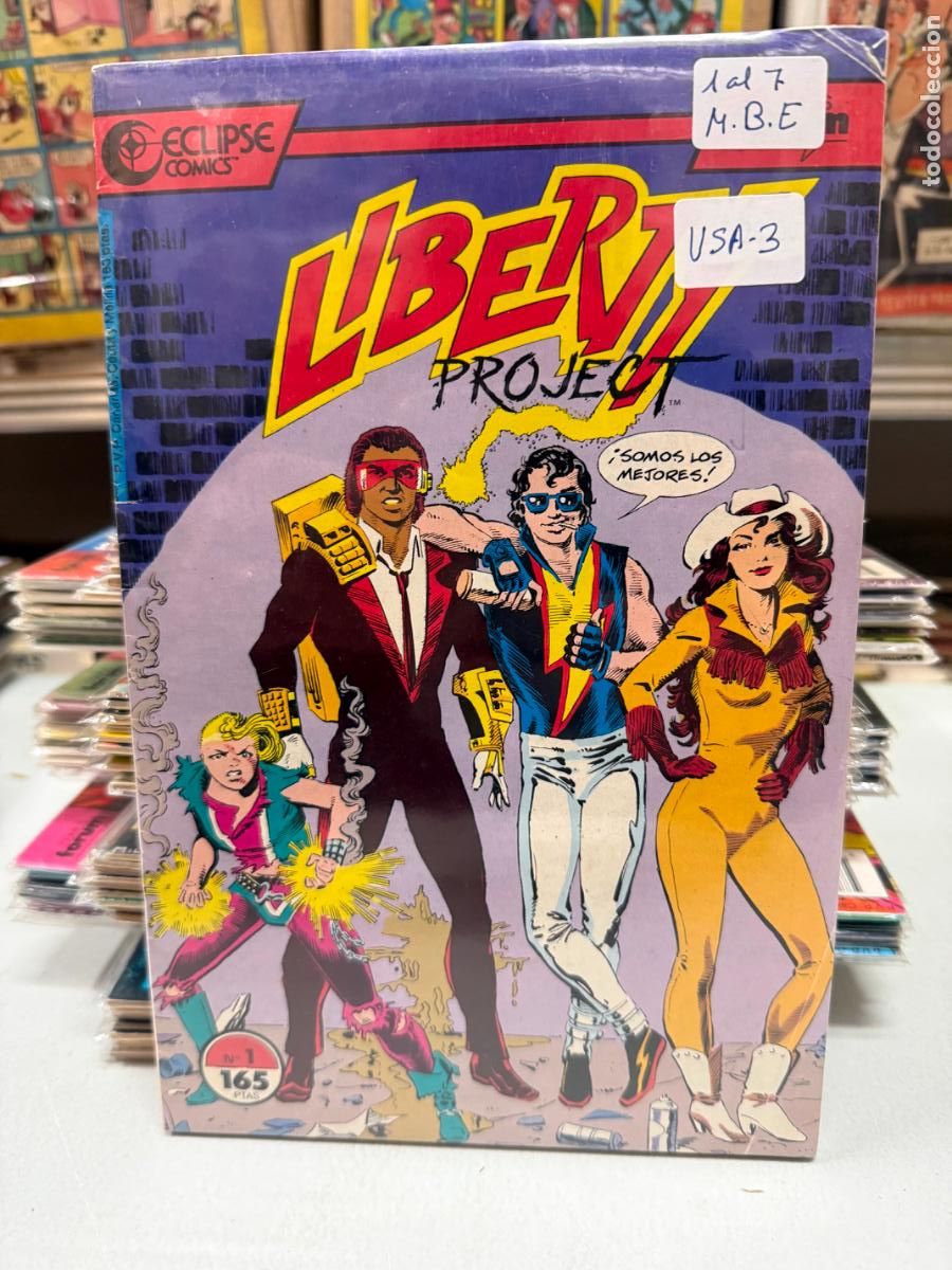 C&oacute;mics: LIBERTI PROJECT NUMEROS DEL 1 AL 7 C OMPLETA