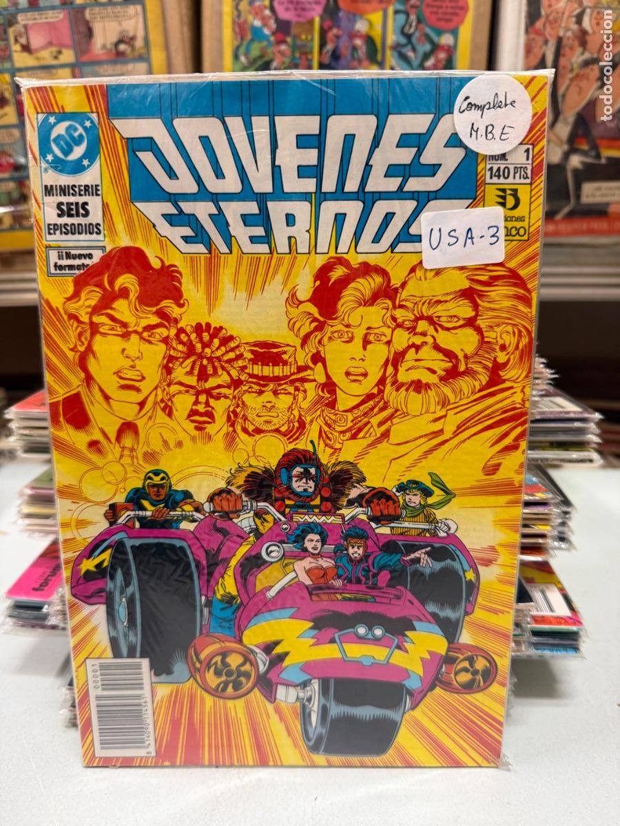 C&oacute;mics: JOVENES ETERNOS EDITORIAL FORUM NUMEROS DEL 1 AL 6 COMPLETA