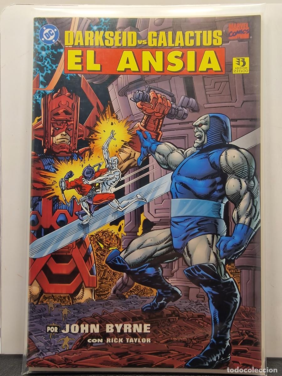 C&oacute;mics: DARKSEID VS. GALACTUS. EL ANSIA Ediciones Zinco, S. A.