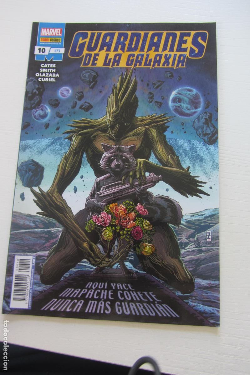 C&oacute;mics: GUARDIANES DE LA GALAXIA N&ordm; 10 / 73 MARVEL PANINI BUEN ESTADO arx198