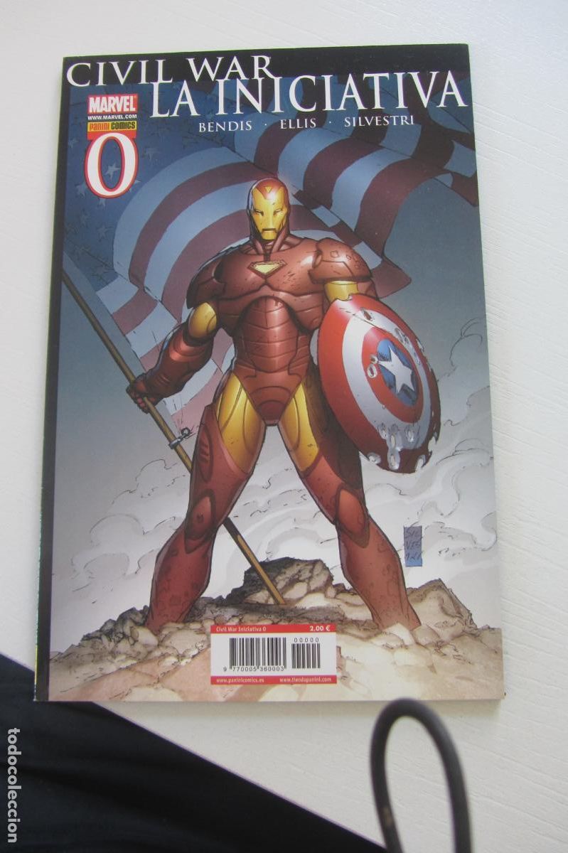 C&oacute;mics: CIVIL WAR - LA INICIATIVA - N&ordm; 0 MARVEL - PANINI BUEN ESTADO arx198