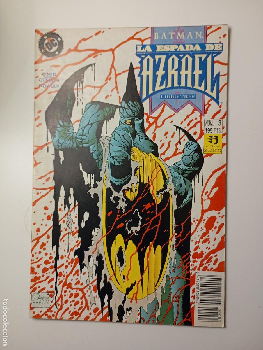 C&oacute;mics: BATMAN. LA ESPADA DE AZRAEL N&ordm; 3. LIBRO TRES. EDICIONES ZINCO. TDKR79