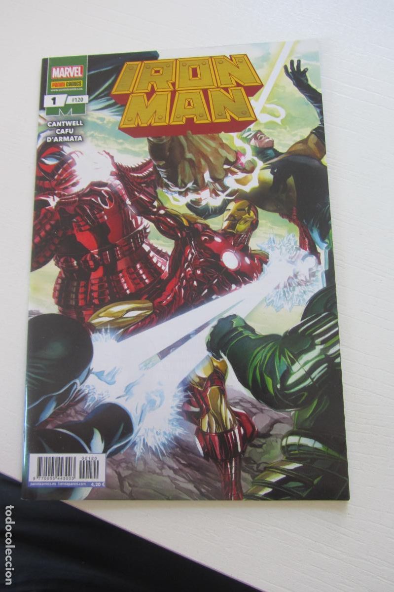 C&oacute;mics: IRON MAN VOL.2 N&ordm; 120 / 1 DESCANSA LA Christopher Cantwell y Cafu Marvel PANINI BUEN ESTADO arx68
