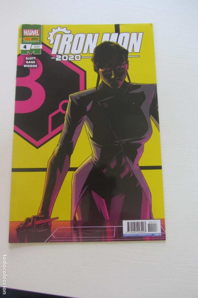 C&oacute;mics: TONY STARK IRON MAN N&ordm; 117 / 4 2020 DAN SLOTT PANINI BUEN ESTADO arx68