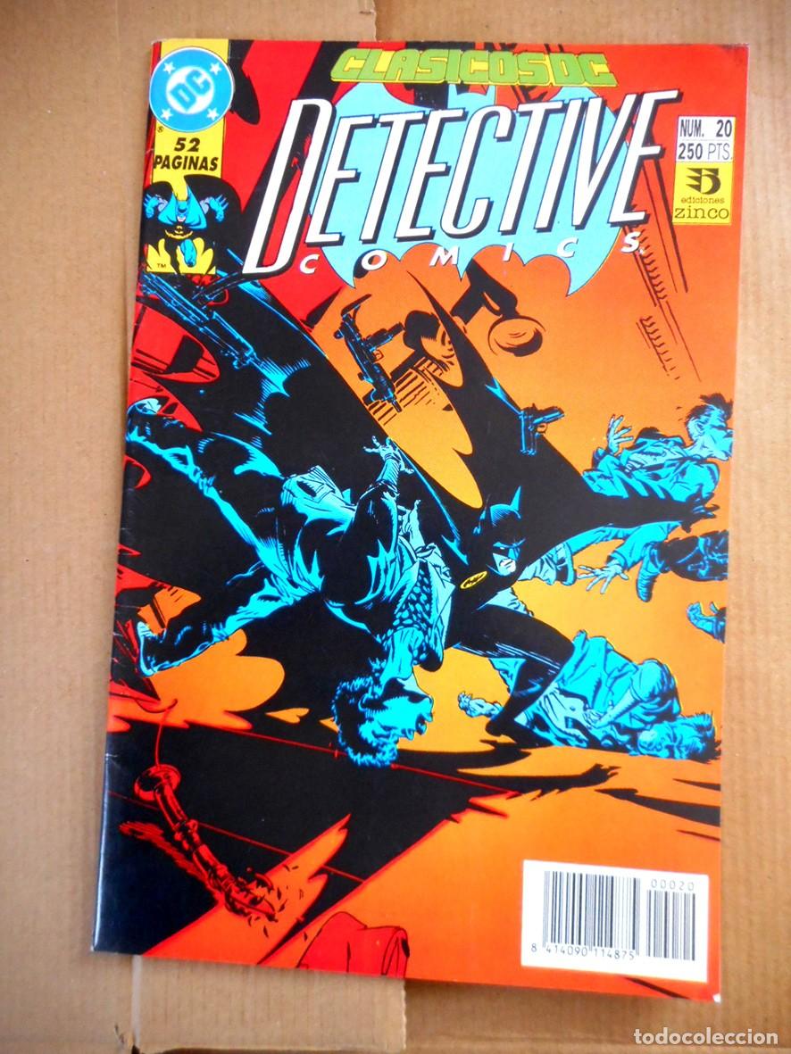 C&oacute;mics: CL&Aacute;SICOS DC N&ordm;20 DETECTIVE COMICS (ZINCO-MAYO 1992) LEN WEIN - WALTER SIMONSON