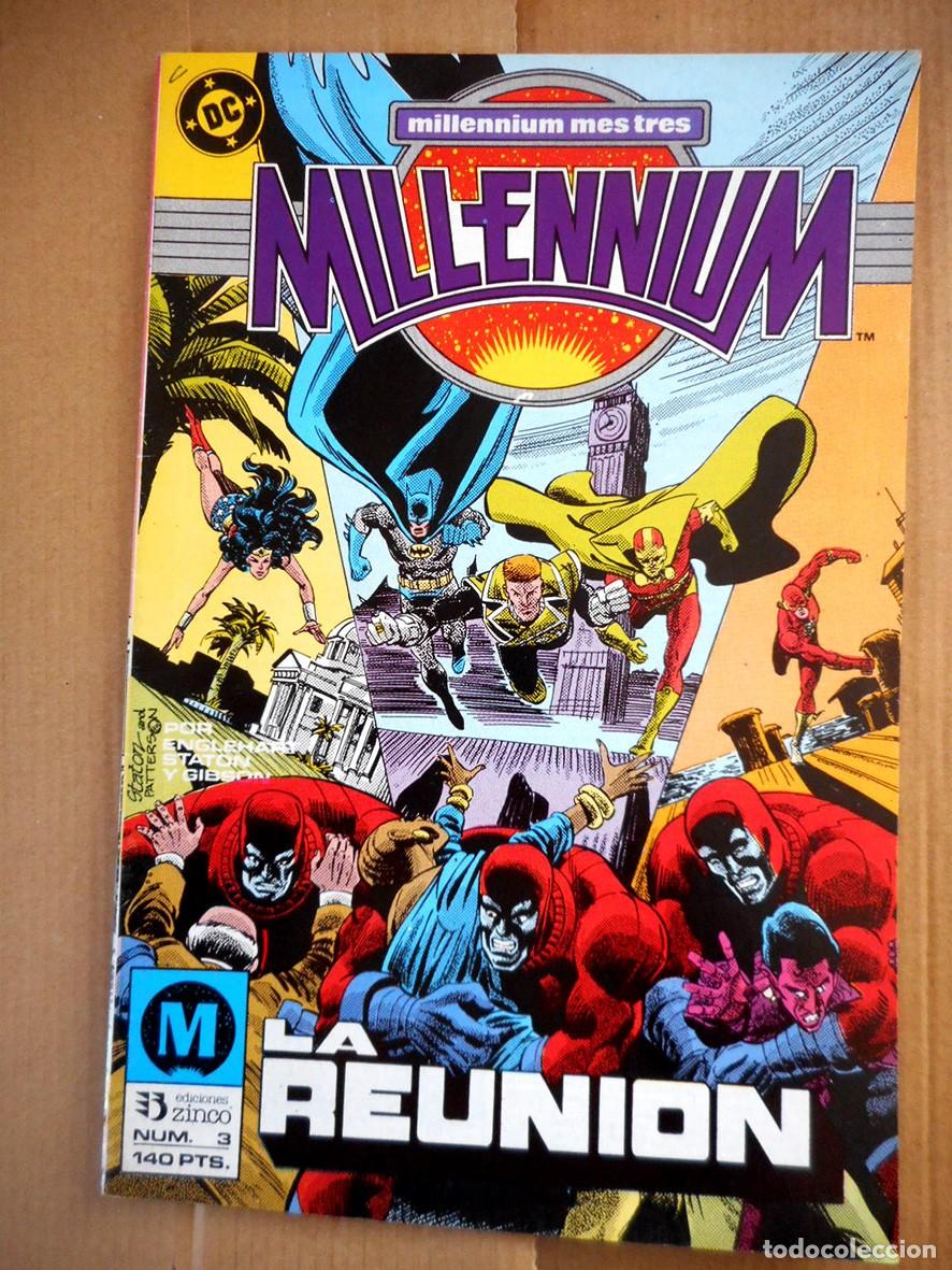 C&oacute;mics: MILLENNIUM N&ordm;3 LA REUNI&Oacute;N (ZINCO- DICIEMBRE 1988) STEVE ENGLEHART - JOE STATON