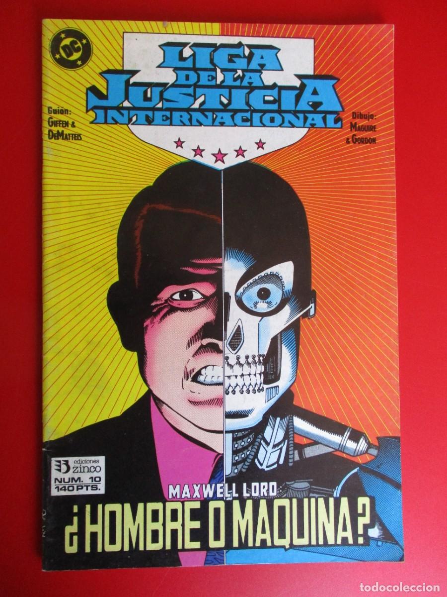 C&oacute;mics: LIGA DE LA JUSTICIA / INTERNACIONAL / AMERICA (1988, ZINCO) 10 &middot; I-1989 &middot; LIGA DE LA JUSTICIA INTERN