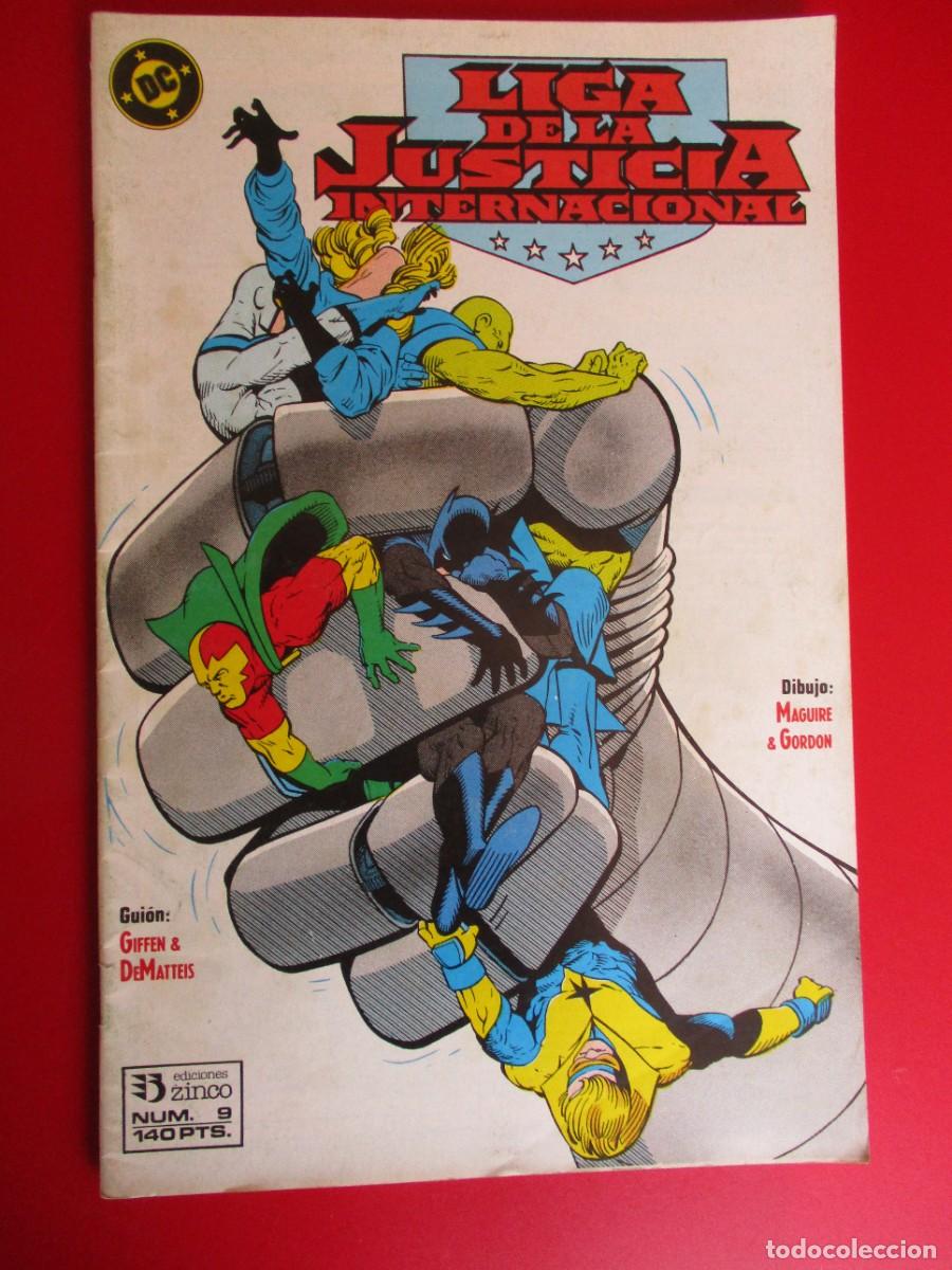 C&oacute;mics: LIGA DE LA JUSTICIA / INTERNACIONAL / AMERICA (1988, ZINCO) 9 &middot; XII-1988 &middot; LIGA DE LA JUSTICIA INTER