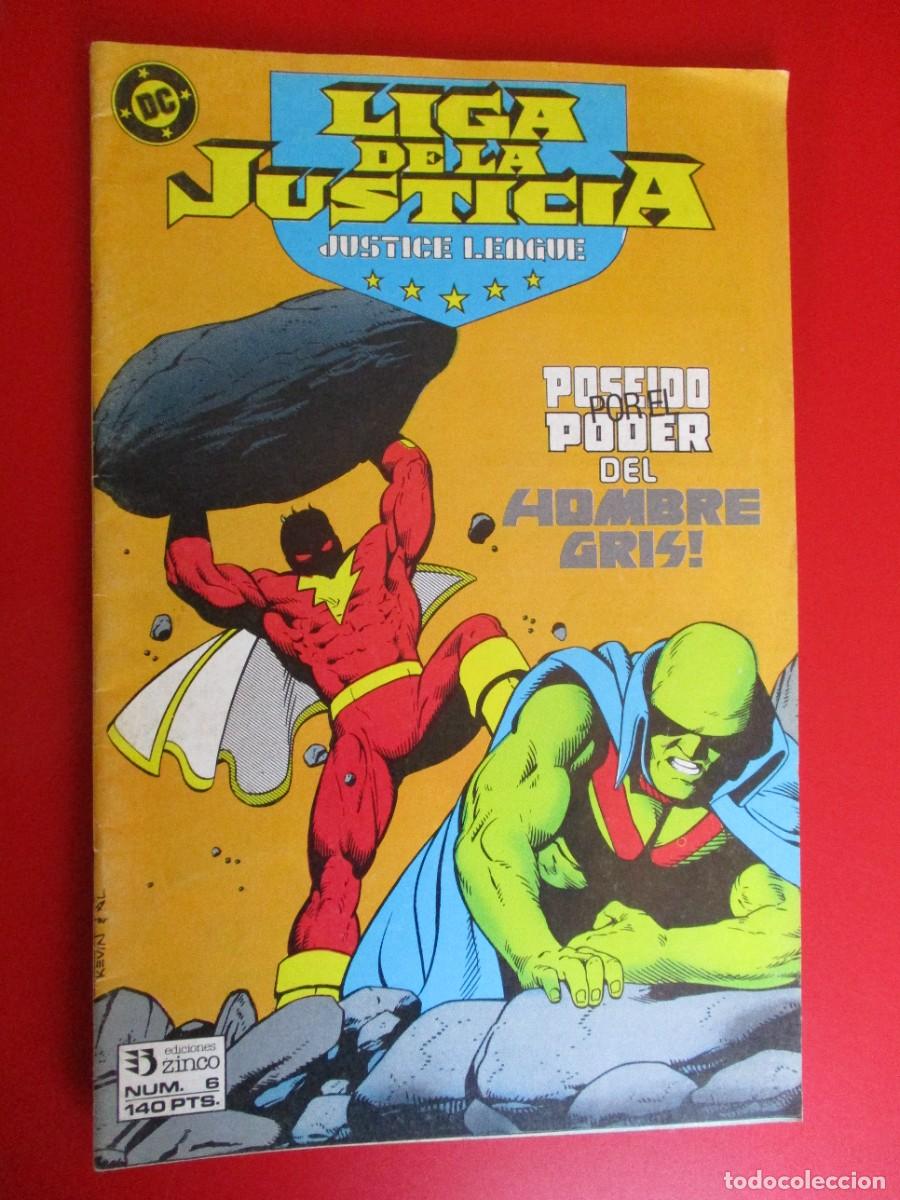 C&oacute;mics: LIGA DE LA JUSTICIA / INTERNACIONAL / AMERICA (1988, ZINCO) 6 &middot; IX-1988 &middot; LIGA DE LA JUSTICIA