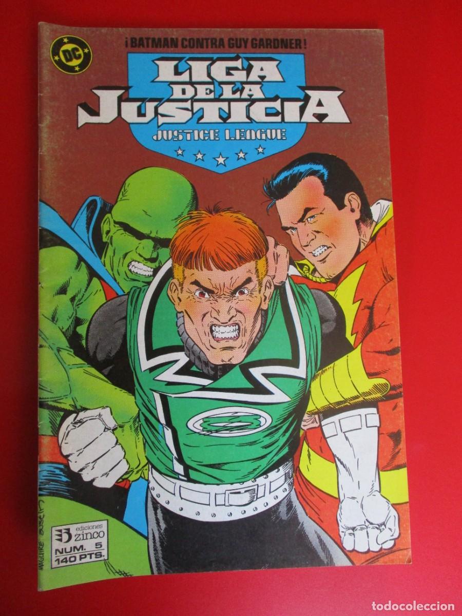 C&oacute;mics: LIGA DE LA JUSTICIA / INTERNACIONAL / AMERICA (1988, ZINCO) 5 &middot; VIII-1988 &middot; LIGA DE LA JUSTICIA