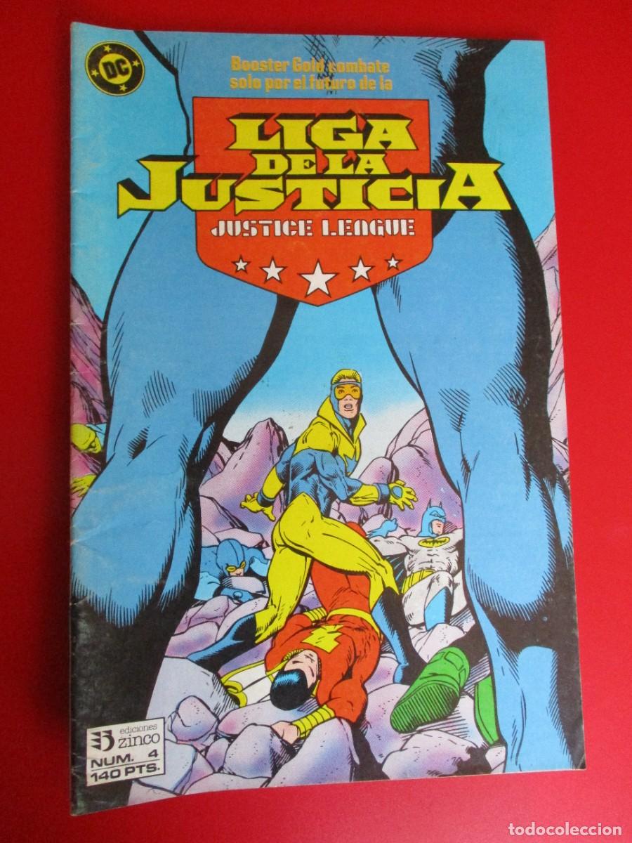 Comics: LIGA DE LA JUSTICIA / INTERNACIONAL / AMERICA (1988, ZINCO) 4 &middot; VII-1988 &middot; LIGA DE LA JUSTICIA