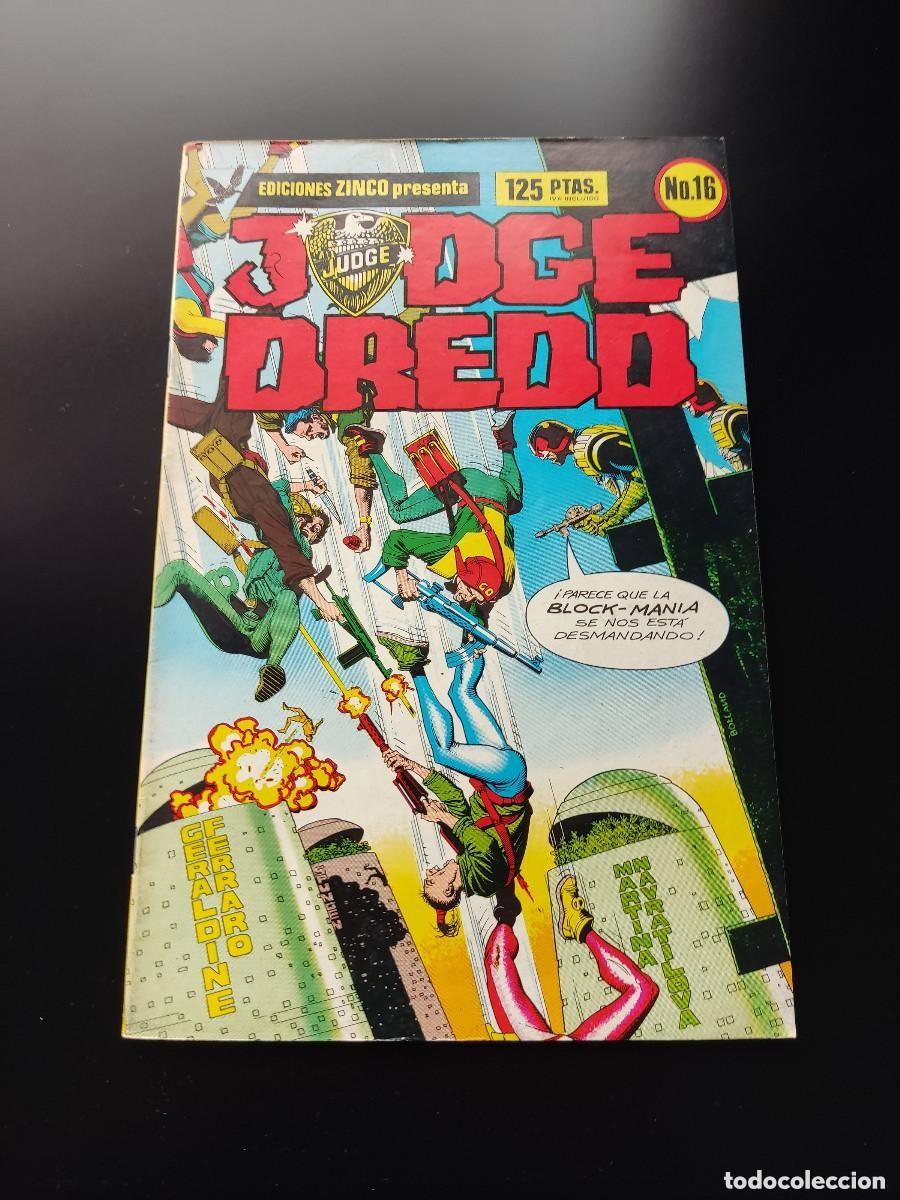 C&oacute;mics: Judge Dredd N&ordm; 16 - Zinco - Juez Dredd - Foto 1