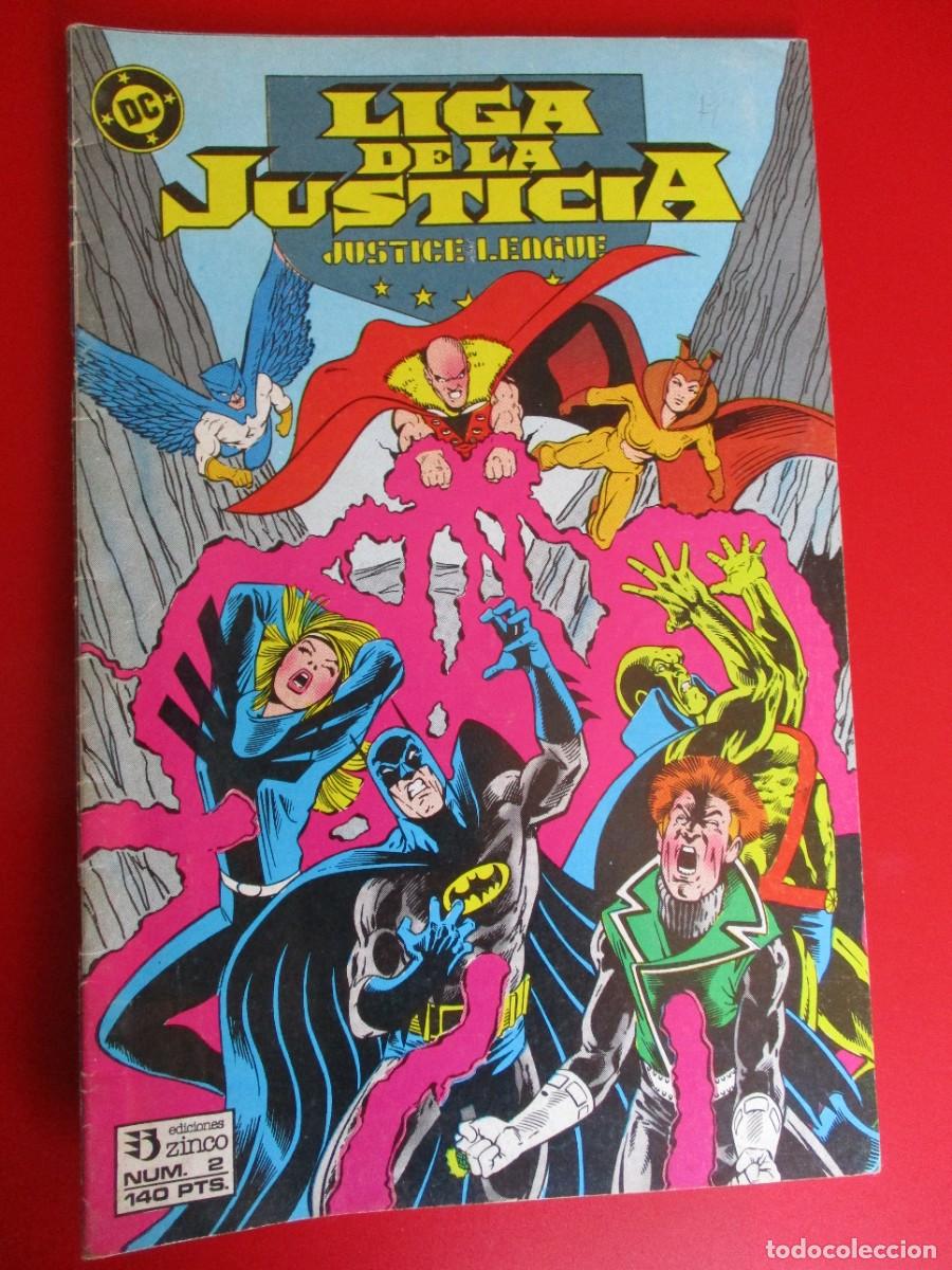 C&oacute;mics: LIGA DE LA JUSTICIA / INTERNACIONAL / AMERICA (1988, ZINCO) 2 &middot; V-1988 &middot; LIGA DE LA JUSTICIA