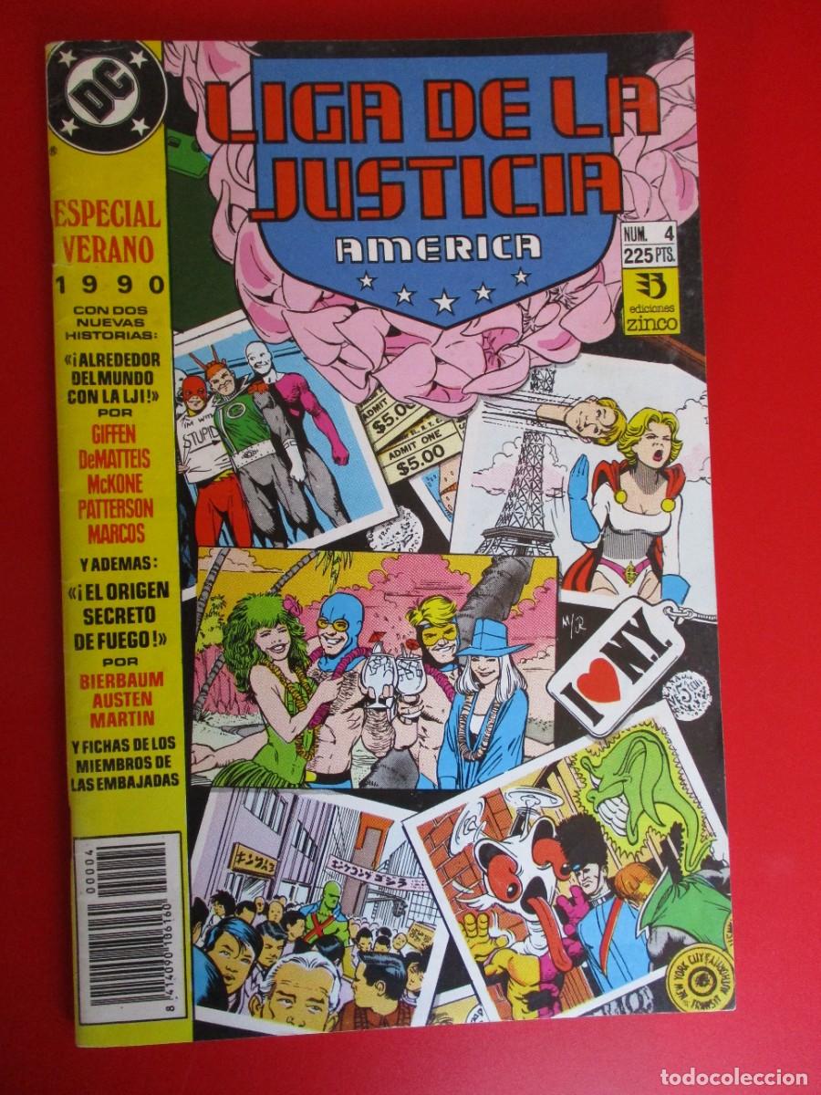 Comics: LIGA DE LA JUSTICIA / INTERNACIONAL / AMERICA (1988, ZINCO) EXTRA 4 &middot; 1990 &middot; LIGA DE LA JUSTICIA AME