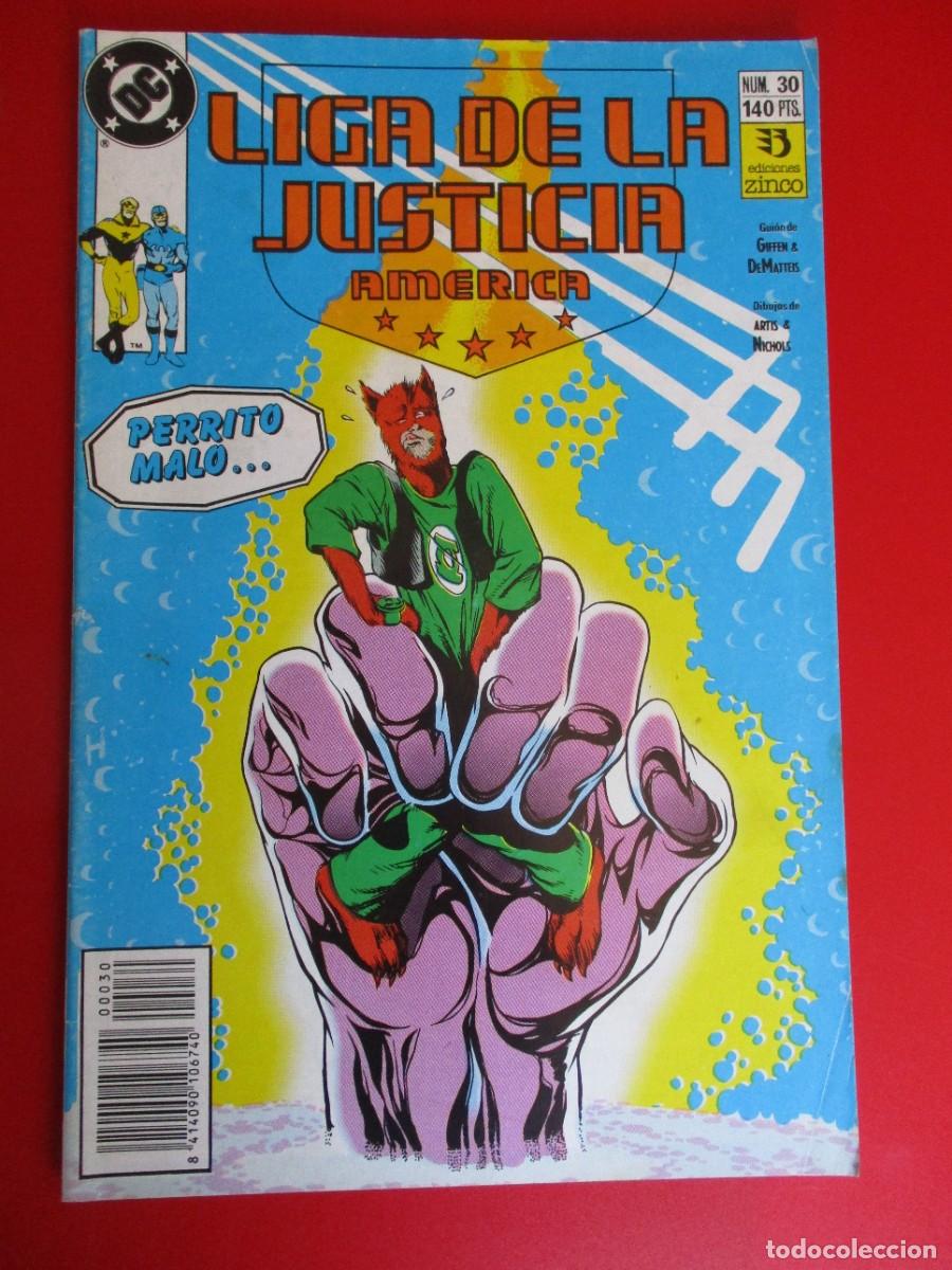 C&oacute;mics: LIGA DE LA JUSTICIA / INTERNACIONAL / AMERICA (1988, ZINCO) 30 &middot; IX-1990 &middot; LIGA DE LA JUSTICIA AMERI